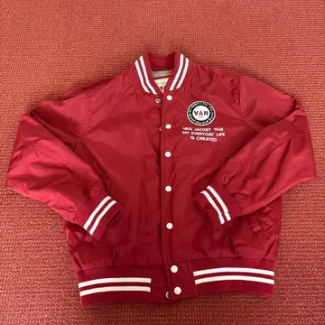 VAN JAC 바시티 자켓 레드 1948년 설립