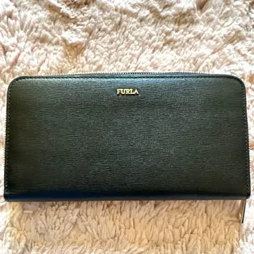 FURLA 블랙 장지갑