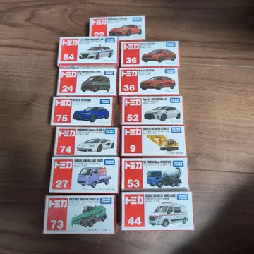 토미카 13대 묶음 판매