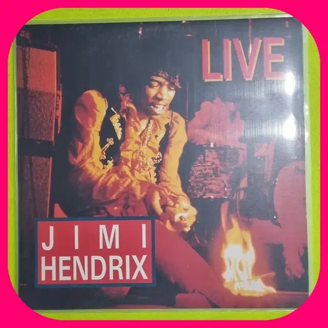 지미 헨드릭스 라이브 앨범 LP NM/NM