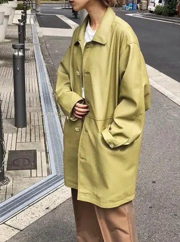 TODAYFUL 라이트 그린 오버 사이즈 자켓