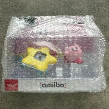 [ 미개봉 새상품 ] Nintendo amiibo 커비&워프 스타