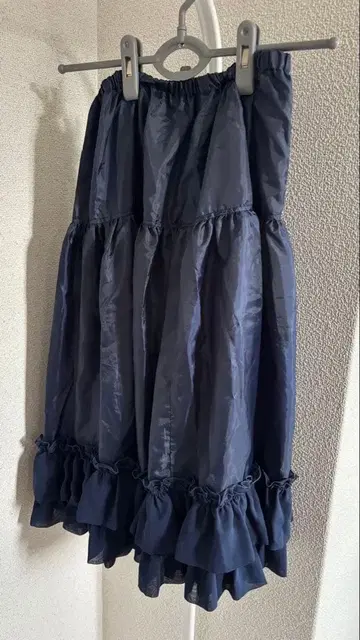 이노센트 월드 쉬폰 레이스 페티코트 네이비