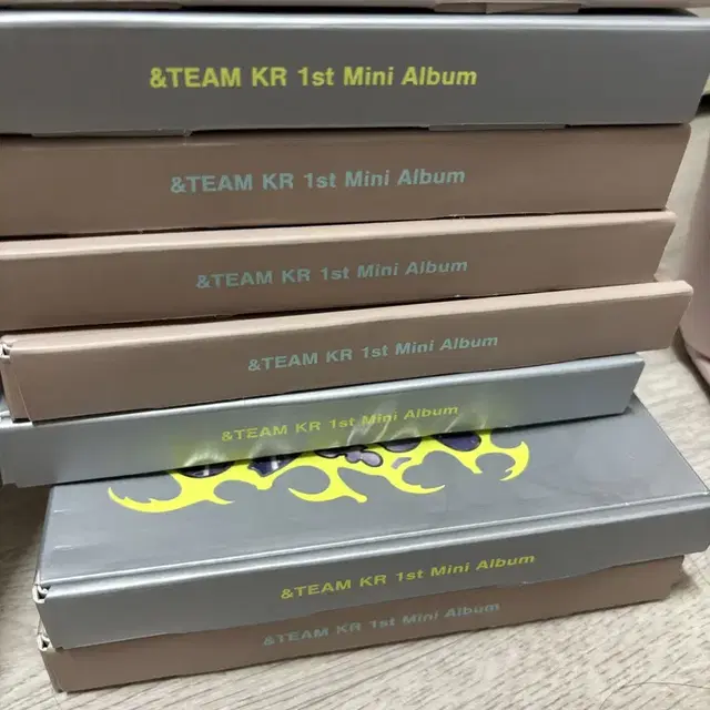 앤팀 개봉 앨범 나눔