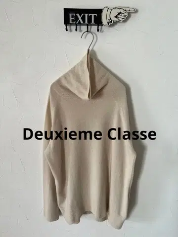 Deuxieme Classe 일본제 금 택 포함 완판 디자인 터틀넥 니트
