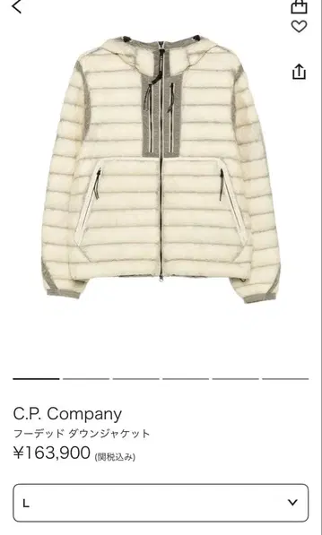 C.P. Company D.D. SHELL 다운 자켓