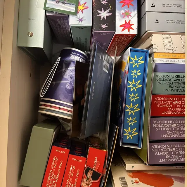 세븐틴 앨범,굿즈 판매