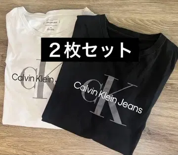 Calvin Klein Jeans 티셔츠 2장 세트