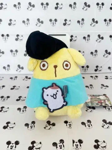 폼폼푸딩 쇼와 레트로 상점가 이발소 봉제 인형