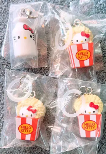 헬로키티 아메리칸 디자인 메지루시 액세서리 4개