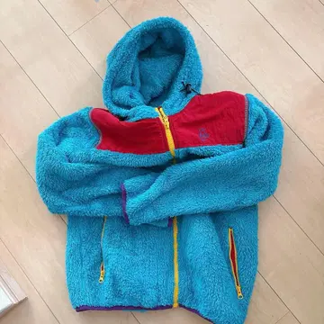 참스 플리스 지퍼 후드티