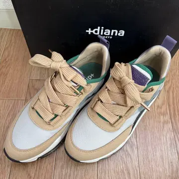 플러스 다이애나 에어쿠션 밑창 메쉬 스니커즈