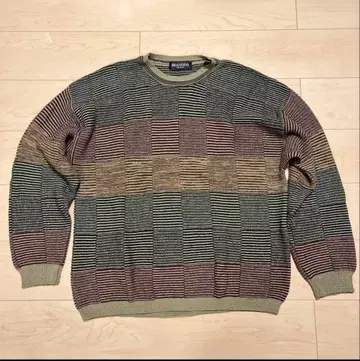 90s BRADINI 멀티 컬러 아크릴 니트 made in Italy