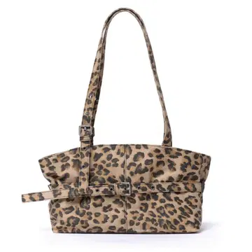 SAMO ONDOH le 벨트 백 데님 레오파드 [새상품급]