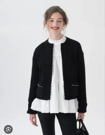 트루 바이 마리코 오이카와 펄 가디건