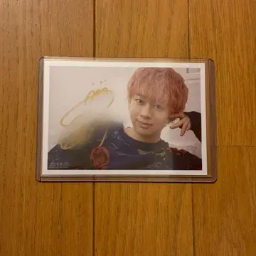 초특급 슈야 사인 브로마이드 Birthday