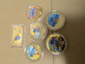 스티치 코인 6개 관상용