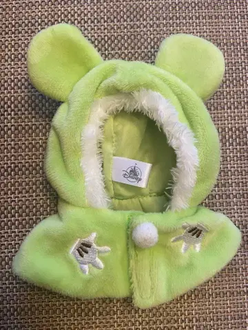 디즈니 스토어 유니베어 시크릿 판초 옐로우 그린