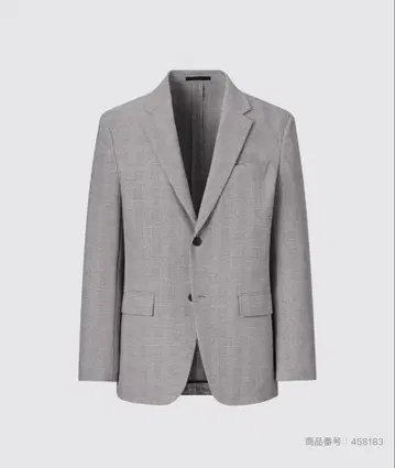 감동 자켓 글렌체크