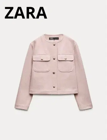 ZARA 포켓 소프트 자켓