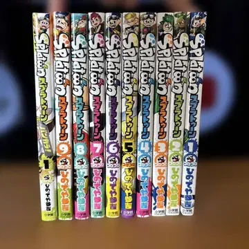 스플래툰 만화 1~12권과 반카라편 1권