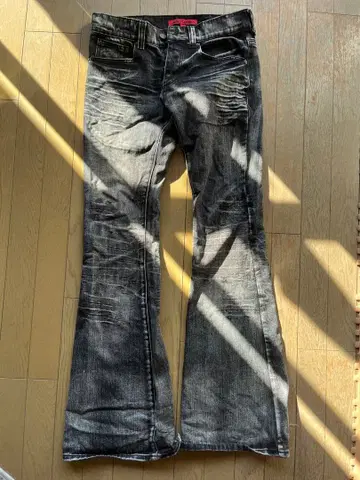 [ Jaded london ] flared jeans black w30