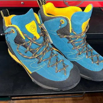 La Sportiva 볼더 X 사이즈 41 어프로치 신발 파랑/노랑