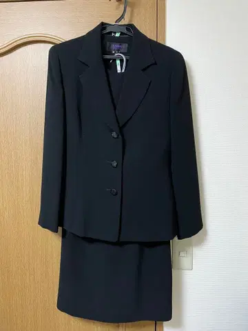 KANSAI 포멀 블랙 정장 세트 3점 예복 여성용