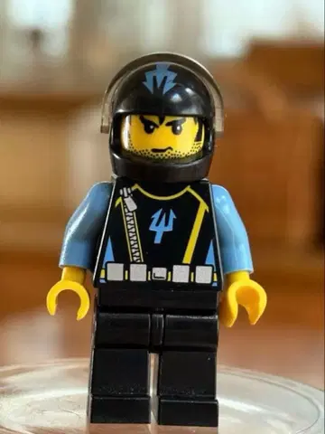 LEGO 레고 미니 피규어 아쿠아 레이더스 다이버 4 단독 피규어