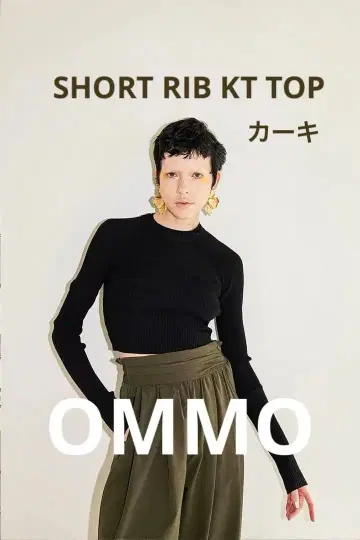 OMMO SHORT RIB KT TOP / 카키