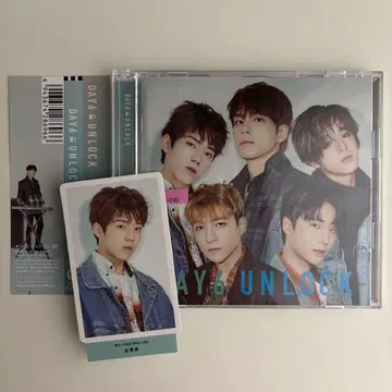 UNLOCK DAY6 초회 생산 한정판 DVD 포함 트레이딩 카드 포함
