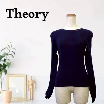 zG378 [ S ] Theory 니트 긴팔 캐주얼 바디 콘셔스 풀오버