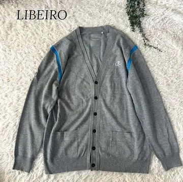 LIBEIRO 리베이로 자수 바이컬러 가디건