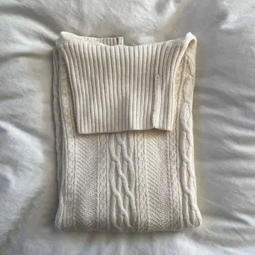 [ 새상품급 ] Callaway 여성용 터틀넥 스웨터 화이트