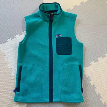 patagonia 플리스 베스트 터콰이즈