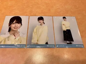 노기자카46 [츠츠이 아야메] 카라 부착 코디 브로마이드