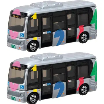 완판 토미카 무버스 2대 세트 히노 판초 무사시노시 커뮤니티 버스