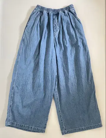 TANG 데님 와이드 팬츠 38
