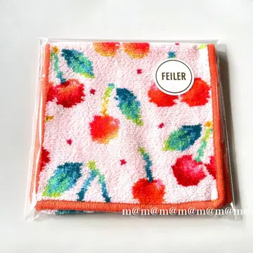 [ 새상품 ] 러브리 바이 페이러 체리 도트 손수건 파우치 WEB 한정판