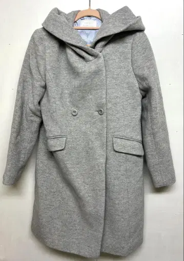 에니시스 후드 부착 코트