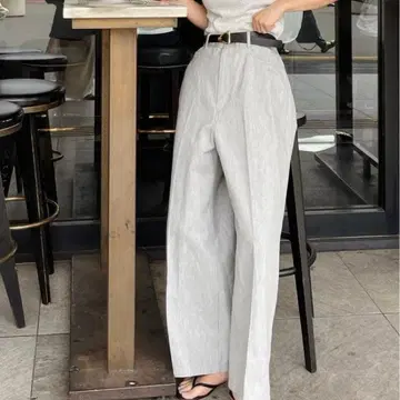 ETRE TOKYO 에트레토쿄 트윌 와이드 팬츠