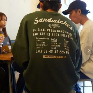 한정 전개 LANDER SANDWICHES x FREAK'S STORE