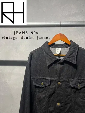 [ 구제 의류 ] JEANS 90s 자켓 블랙