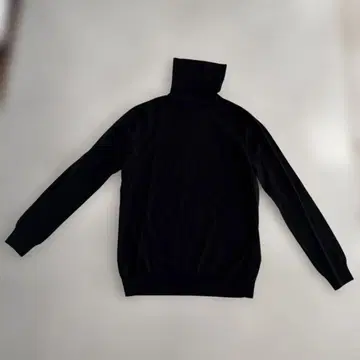 보르지 블랙 터틀넥 니트 스웨터 긴팔 38