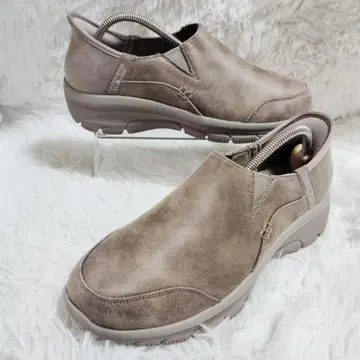 미사용급! 스케쳐스 슬립인즈 브라운 24cm 현행 모델