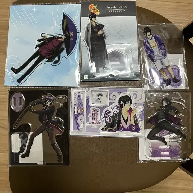 은혼 타카스기 신스케 양이지사 산천왕 귀병대 미개봉 아크릴 스탠드 일괄