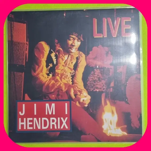 지미 헨드릭스 라이브 앨범 LP NM/NM