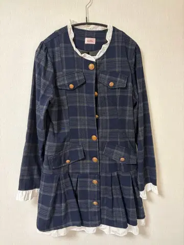 meltie 체크 원피스 멜티