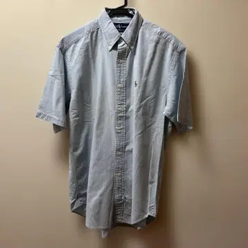 랄프 로렌 셔츠 반팔 블루 스카이블루