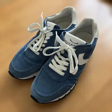 VOILE BLANCHE 스웨이드 스니커즈 파랑